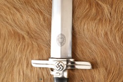 German WW2 Reichspost Postal Protection Official Paul Weyersberg Leader&rsquo;s Dress Dagger & Sheath - 12