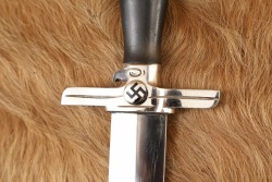 German WW2 Reichspost Postal Protection Official Paul Weyersberg Leader&rsquo;s Dress Dagger & Sheath - 28