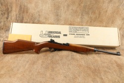 Universal Firearms &ldquo;Hybrid&rdquo; Carbine Semi Automatic Rifle Blued With &ldquo;Monte Carlo&rdquo; Style Stock First Production Example of the Redesign Serial Number 100000 from the Seiderman Family Collection C&R - 31