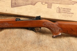 Universal Firearms Commercial Production M1 Carbine 30 Carbine Semi Automatic Rifle Blued With custom Hand Carved &ldquo;Monte Carlo&rdquo; Style Stock from the Seiderman Family Collection C&R - 5