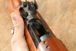 Universal Firearms Commercial Production M1 Carbine 30 Carbine Semi Automatic Rifle Blued With custom Hand Carved &ldquo;Monte Carlo&rdquo; Style Stock from the Seiderman Family Collection C&R - 13