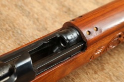 Universal Firearms Commercial Production M1 Carbine 30 Carbine Semi Automatic Rifle Blued With custom Hand Carved &ldquo;Monte Carlo&rdquo; Style Stock from the Seiderman Family Collection C&R - 20