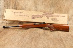Universal Firearms Commercial Production M1 Carbine 30 Carbine Semi Automatic Rifle Blued With custom Hand Carved &ldquo;Monte Carlo&rdquo; Style Stock from the Seiderman Family Collection C&R - 25