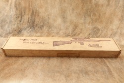 Universal Firearms Commercial Production M1 Carbine 30 Carbine Semi Automatic Rifle Blued With custom Hand Carved &ldquo;Monte Carlo&rdquo; Style Stock from the Seiderman Family Collection C&R - 28