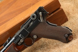 DWM Luger Pistol Carbine Pistole Parabellum .30 Luger 12" Semi-Auto, Shoulder Stock, Case C&R - 11