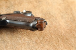 DWM Luger Pistol Carbine Pistole Parabellum .30 Luger 12" Semi-Auto, Shoulder Stock, Case C&R - 16