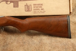 Universal Firearms Nickel Finished Late Version Vulcan Pump Action .30 M-1 Carbine Style Rifle C&R - 8