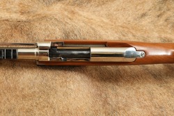 Universal Firearms Nickel Finished Late Version Vulcan Pump Action .30 M-1 Carbine Style Rifle C&R - 11
