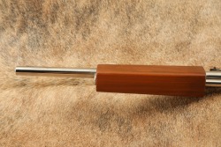 Universal Firearms Nickel Finished Late Version Vulcan Pump Action .30 M-1 Carbine Style Rifle C&R - 12