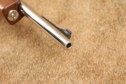 Universal Firearms Nickel Finished Late Version Vulcan Pump Action .30 M-1 Carbine Style Rifle C&R - 13