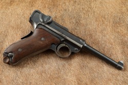 DWM Model 1900 &ldquo;American Eagle&rdquo; Ideal Stock/Holster Luger 7.65mm 4.75&rdquo; Semi-Auto Pistol, 1900-02 C&R - 2
