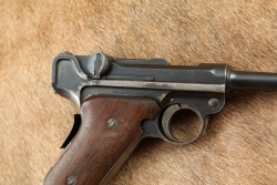 DWM Model 1900 &ldquo;American Eagle&rdquo; Ideal Stock/Holster Luger 7.65mm 4.75&rdquo; Semi-Auto Pistol, 1900-02 C&R - 4