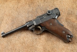 DWM Model 1900 &ldquo;American Eagle&rdquo; Ideal Stock/Holster Luger 7.65mm 4.75&rdquo; Semi-Auto Pistol, 1900-02 C&R - 6