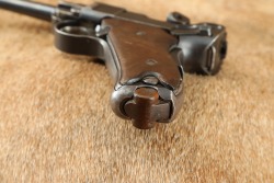 DWM Model 1900 &ldquo;American Eagle&rdquo; Ideal Stock/Holster Luger 7.65mm 4.75&rdquo; Semi-Auto Pistol, 1900-02 C&R - 13