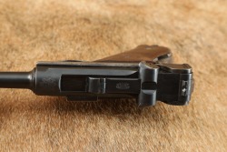 DWM Model 1900 &ldquo;American Eagle&rdquo; Ideal Stock/Holster Luger 7.65mm 4.75&rdquo; Semi-Auto Pistol, 1900-02 C&R - 16