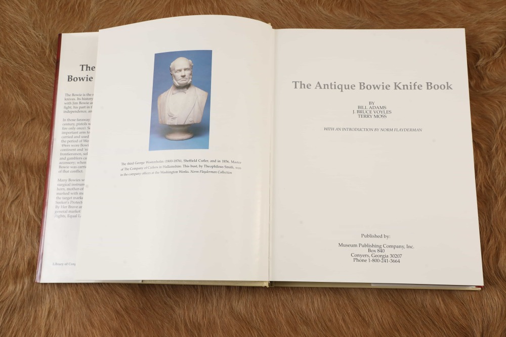 The Antique Bowie Knife Book” Sheffield Makers, Will & Finck