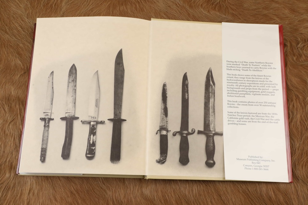 The Antique Bowie Knife Book” Sheffield Makers, Will & Finck