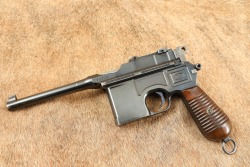 Sharp Mauser Model 1930 M30 Broomhandle C96 7.63mm/.30 Semi-Automatic Pistol & Stock-Holster, C&R - 6