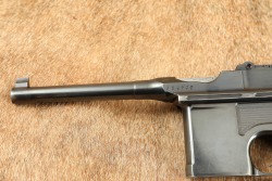 Sharp Mauser Model 1930 M30 Broomhandle C96 7.63mm/.30 Semi-Automatic Pistol & Stock-Holster, C&R - 7
