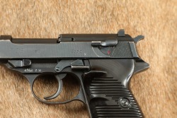 German WW2 Military Late War Spreewerke cyq P.38 9mm 5&rdquo; Semi-Auto Pistol 1945 C&R - 7