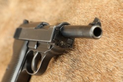 German WW2 Military Late War Spreewerke cyq P.38 9mm 5&rdquo; Semi-Auto Pistol 1945 C&R - 18