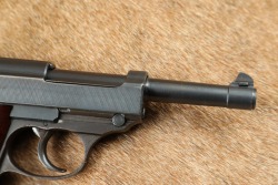 German WW2 Military Spreewerke cyq P.38 9mm 5&rdquo; Semi-Auto Pistol 1944 C&R - 4