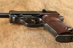 German WW2 Military Spreewerke cyq P.38 9mm 5&rdquo; Semi-Auto Pistol 1944 C&R - 10