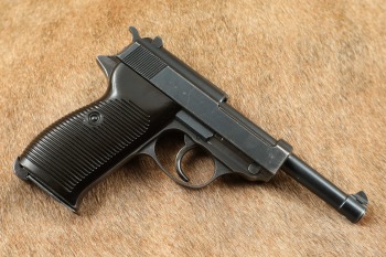 German WW2 Military Spreewerke cyq P.38 9mm 5&rdquo; Semi-Auto Pistol 1944 C&R