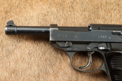 German WW2 Military Spreewerke cyq P.38 9mm 5&rdquo; Semi-Auto Pistol 1944 C&R - 6