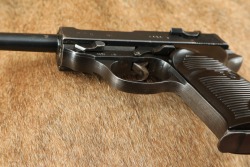 German WW2 Military Spreewerke cyq P.38 9mm 5&rdquo; Semi-Auto Pistol 1944 C&R - 10