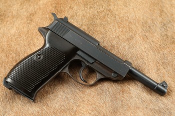 German WW2 Military Spreewerke cyq P.38 9mm 5&rdquo; Semi-Auto Pistol 1944 C&R