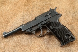 German WW2 Military Spreewerke cyq P.38 9mm 5&rdquo; Semi-Auto Pistol 1944 C&R - 5