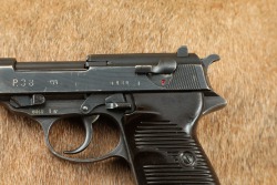 German WW2 Military Spreewerke cyq P.38 9mm 5&rdquo; Semi-Auto Pistol W/ Holster & 2x Mags 1944 C&R - 8