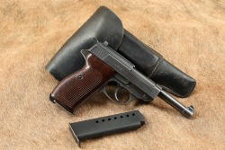 German WW2 Military Mauser byf-43 P.38 9mm 5&rdquo; Semi-Auto Pistol W/ Holster 1943 C&R - 2