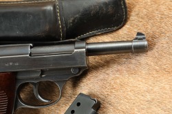 German WW2 Military Mauser byf-43 P.38 9mm 5&rdquo; Semi-Auto Pistol W/ Holster 1943 C&R - 5