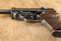German WW2 Military Mauser byf-43 P.38 9mm 5&rdquo; Semi-Auto Pistol W/ Holster 1943 C&R - 11