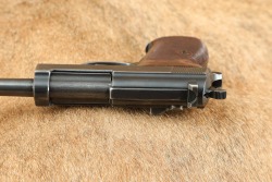 German WW2 Military Mauser byf-43 P.38 9mm 5&rdquo; Semi-Auto Pistol W/ Holster 1943 C&R - 16
