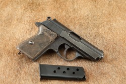 German WW2 Nazi Police &ldquo;Eagle C&rdquo; Marked Walther Model PPK 7.65mm 3.25&rdquo; Semi-Auto Pistol 1942 C&R - 2