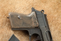 German WW2 Nazi Police &ldquo;Eagle C&rdquo; Marked Walther Model PPK 7.65mm 3.25&rdquo; Semi-Auto Pistol 1942 C&R - 3