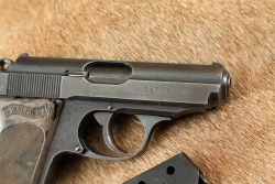 German WW2 Nazi Police &ldquo;Eagle C&rdquo; Marked Walther Model PPK 7.65mm 3.25&rdquo; Semi-Auto Pistol 1942 C&R - 5