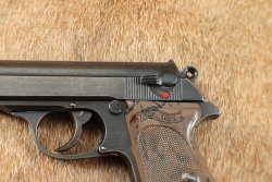 German WW2 Nazi Police &ldquo;Eagle C&rdquo; Marked Walther Model PPK 7.65mm 3.25&rdquo; Semi-Auto Pistol 1942 C&R - 8