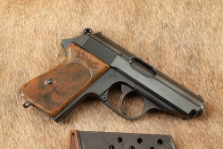 German WW2 Nazi Police &ldquo;Eagle C&rdquo; Marked Walther Model PPK 7.65mm 3.25&rdquo; Semi-Auto Pistol 1941 C&R