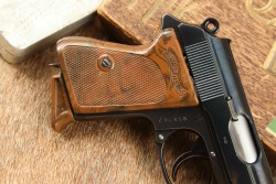 Walther Zella-Mehlis Thuringia Model PPK 7.65mm .32 ACP Semi-Automatic Pistol Box & Tin, 1935 C&R - 3