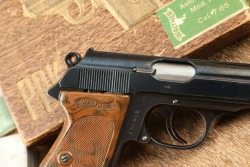 Walther Zella-Mehlis Thuringia Model PPK 7.65mm .32 ACP Semi-Automatic Pistol Box & Tin, 1935 C&R - 4