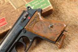 Walther Zella-Mehlis Thuringia Model PPK 7.65mm .32 ACP Semi-Automatic Pistol Box & Tin, 1935 C&R - 9