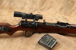 German WW2 Scoped Gewehr 43 Berlin-Lubecker Machinenfabrik &ldquo;duv 44&rdquo; G-43 Semi-Auto Sniper Rifle C&R - 4