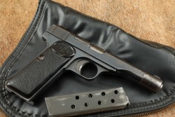 Post-War Belgian FN Commercial Browning M1922 7.65mm 4.5&rdquo; Semi-Auto Pistol, Case & 2x Mags 1946 C&R