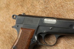 Post-War Belgian FN Commercial Browning Hi-Power 9mm Luger 4 5/8&rdquo; Semi-Auto Pistol 1951-1952 C&R - 3