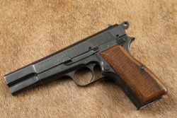 Post-War Belgian FN Commercial Browning Hi-Power 9mm Luger 4 5/8&rdquo; Semi-Auto Pistol 1951-1952 C&R - 5