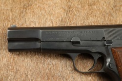 Post-War Belgian FN Commercial Browning Hi-Power 9mm Luger 4 5/8&rdquo; Semi-Auto Pistol 1951-1952 C&R - 6